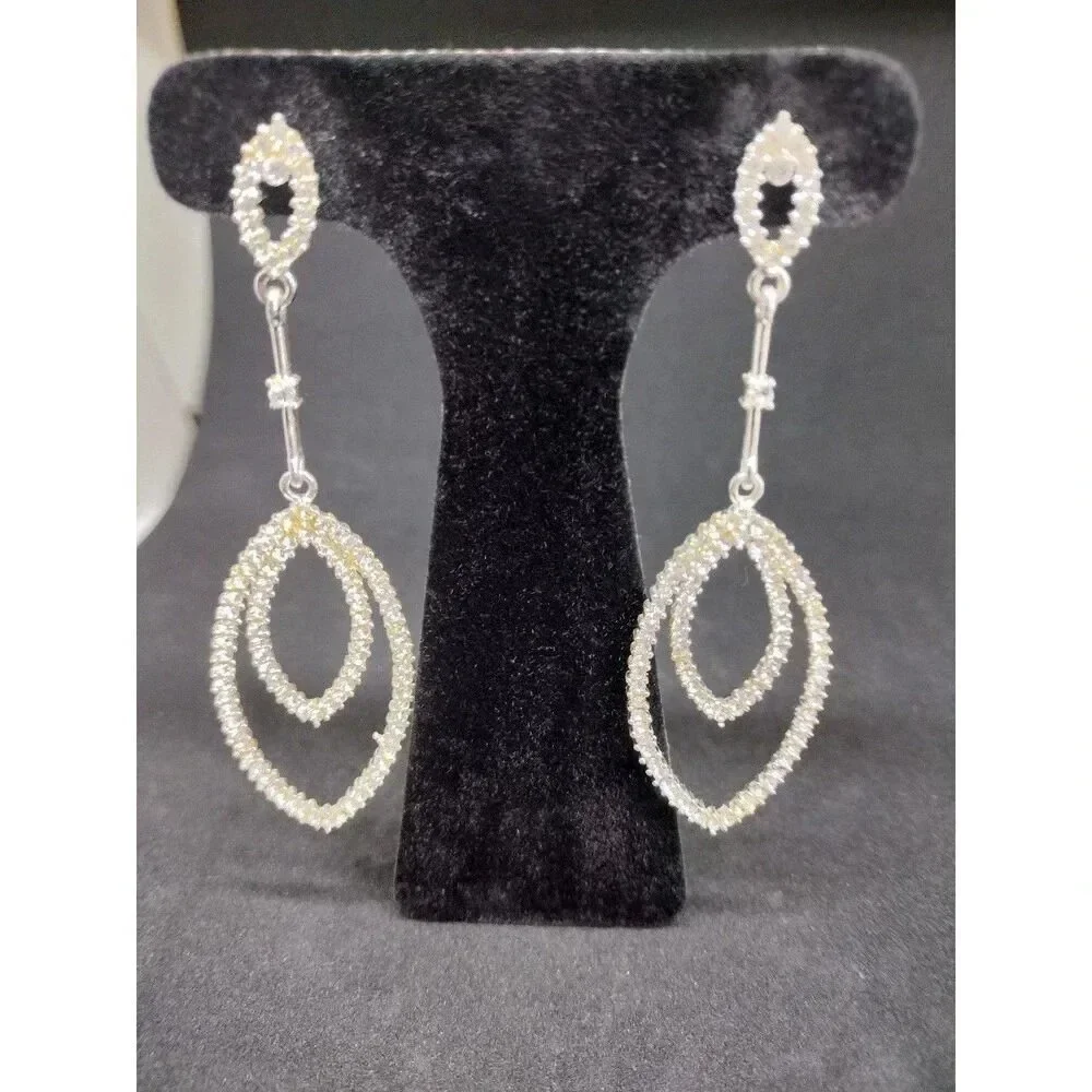 Swarovski Crystal Chandelier Earrings with Titanium Post